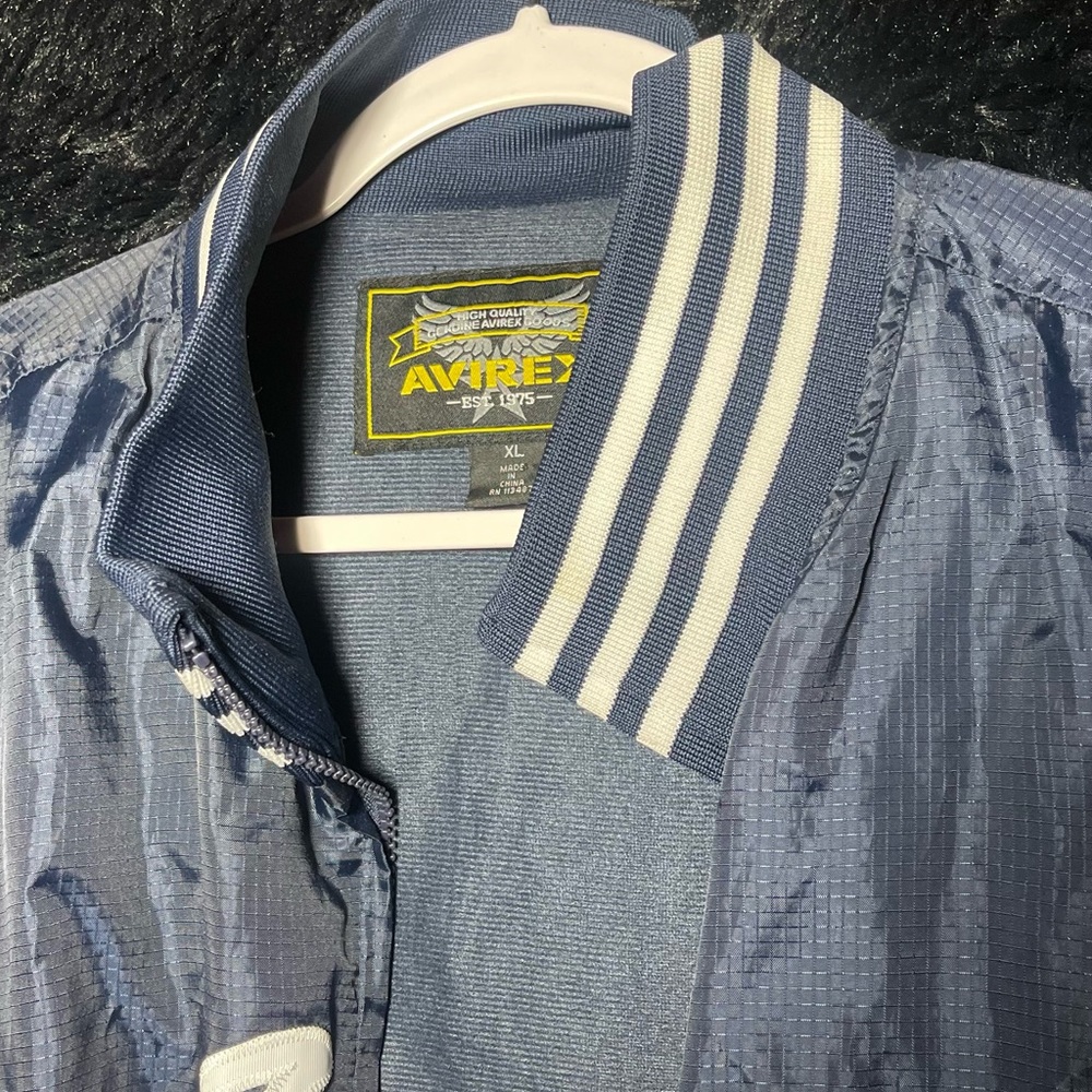 Avirex Bomber Lightweight Jacket Spring Vintage Xl - image 2